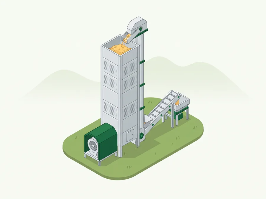 Illustration : Séchoir