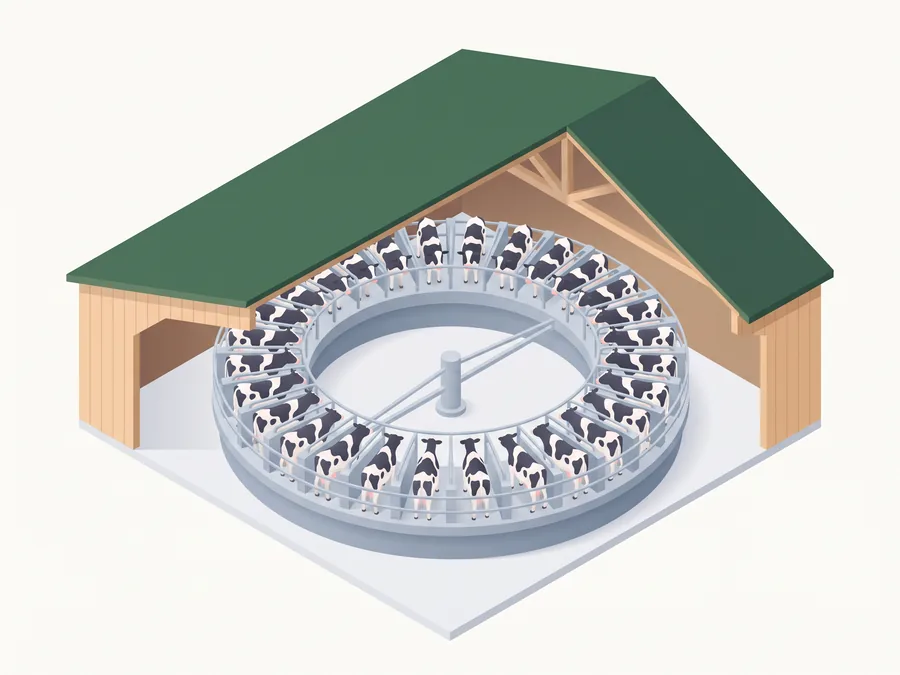 Illustration : Salle rotative